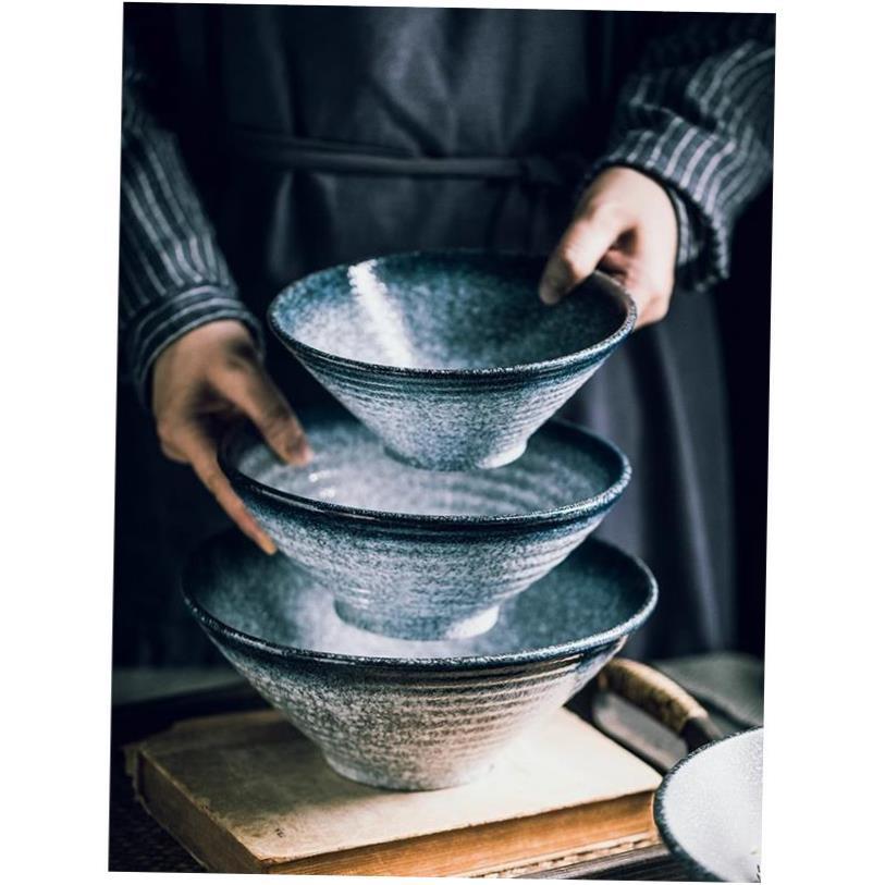 Japanese ceramic bowl commercial large ramen bowl rice bowl