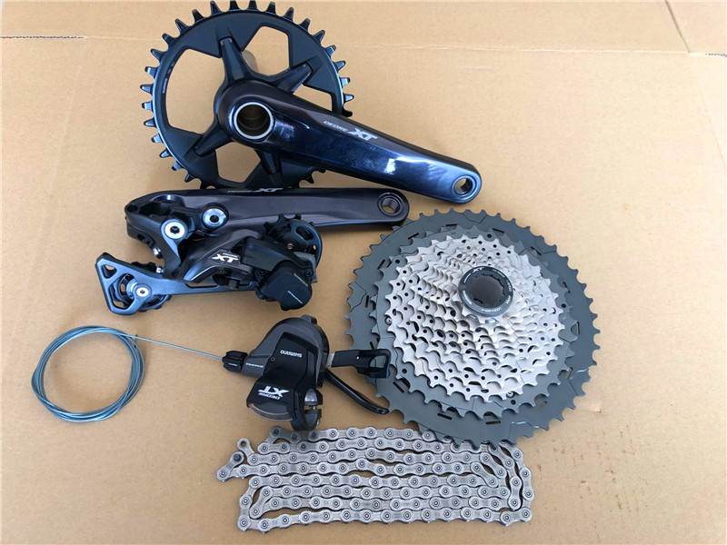 shimano禧玛诺m8000套件xt11 22速指拨无窗变速器m8000刹车m8100