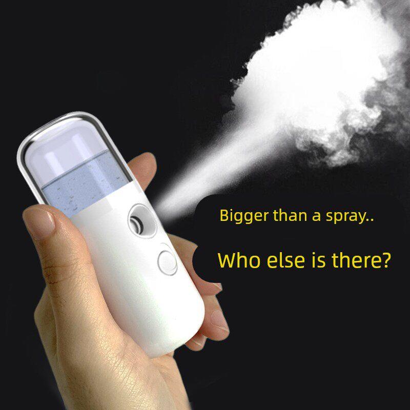 usb加湿器大雾量补水仪可充电小型办公家用可爱脸部补水器面部喷