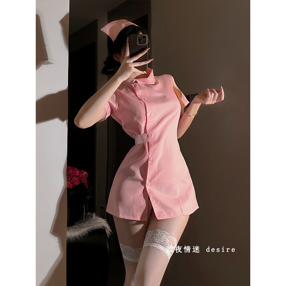 情趣味内衣护士装纯欲床上cosplay秘书护士制服套装性感诱惑装 qq