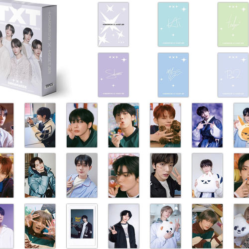 55张自印小卡韩娱组合贴纸