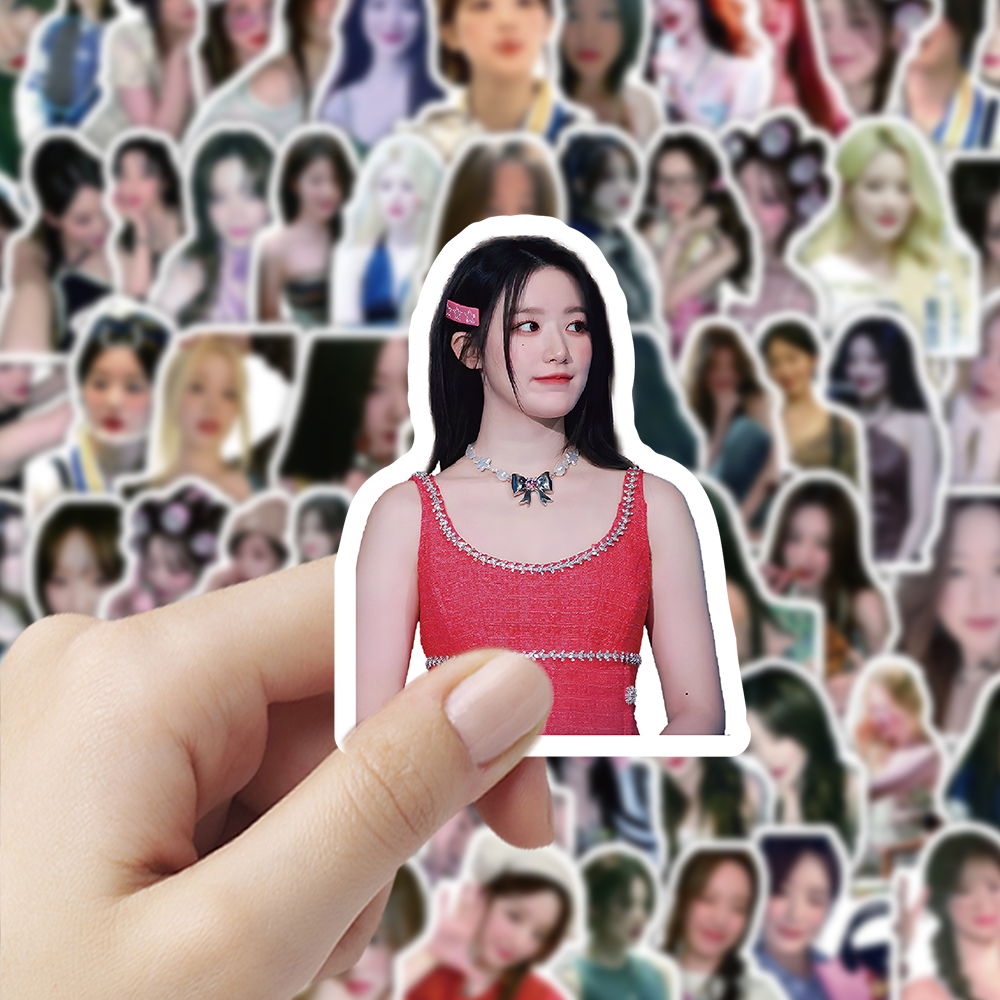 206张叶舒华贴纸人物素材装饰