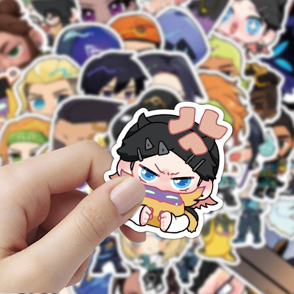 180张Q版无畏契约贴纸动漫卡通二次元桌面贴画手机手账笔记本贴纸,文具电教/文化用品/商务用品,贴纸/立体贴纸,淘宝优惠券,粉丝福利购,淘宝优惠卷