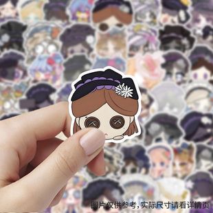 貼紙周邊人物卡通趣味diy表情貼畫裝 可愛調(diào)香師Q版 飾手賬手機(jī)防水