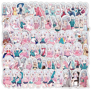 饰手账贴 装 206张和泉纱雾贴纸动漫埃罗芒阿老师周边二次元 少女Q版