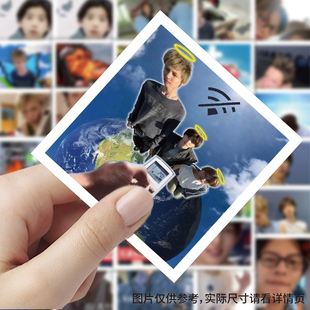 103张cortis男团表情包贴纸卡通趣味ins风创意手账标签桌面防水贴