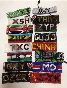 鱼线无弹力！肯尼亚米珠手环俄勒冈计划大迫杰法拉赫黑人同款定制