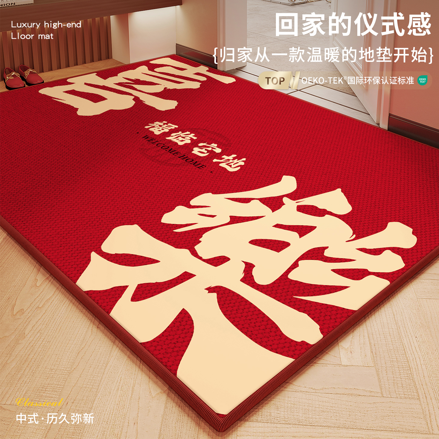 门垫脚踏垫入户门地垫门口进门专用室外地垫地毯家用高端2025新款