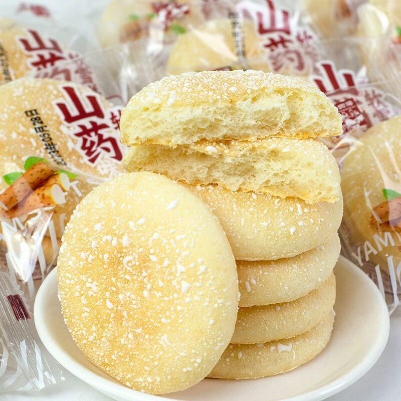 山药吐司饼软雪饼面包法饼奶香