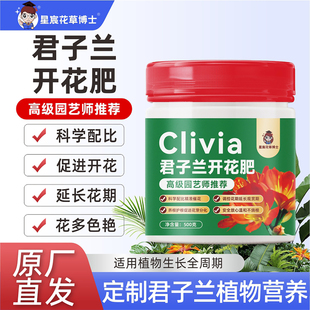 君子兰专用开花肥官方正品 家用花肥促花防黄叶肥料兰花类追肥通用