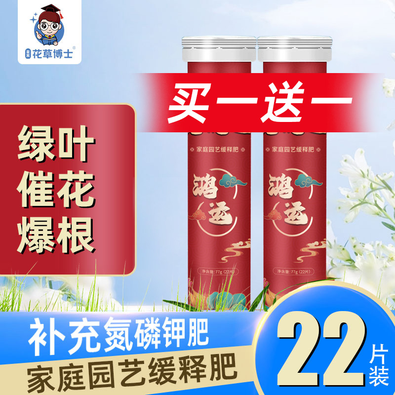 星宸花草博士植物营养缓释肥片