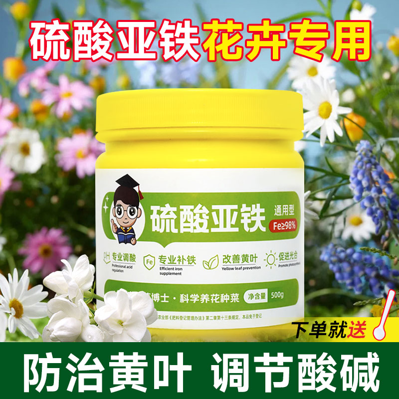 硫酸亚铁肥料花卉专用酸性肥料