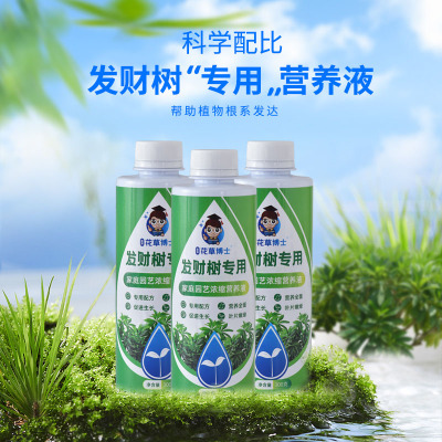 花草博士发财树专用营养液家用养花卉绿植水培通用型植物液体肥料