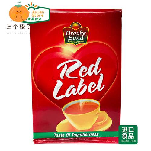 Indian food布鲁克邦德红茶 Black tea 红标茶 Red Label Tea红茶