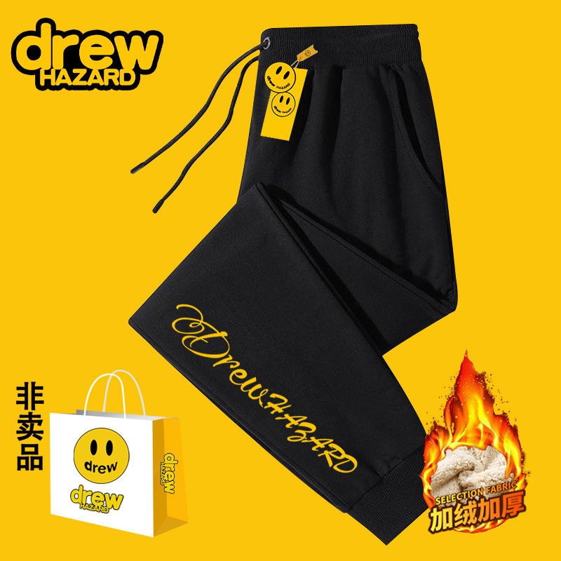DREW HAZARD/ Drew Adventures 2022 winter new pattern leisure time Easy sweatpants  Feet fashionin the Men's clothing, sweatpants category - from Buy2taobao.com to provide professional Taobao agent buy service