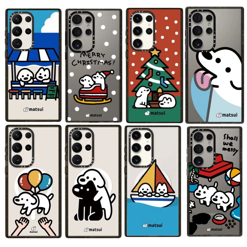 Matsui狗狗适用于三星手机壳