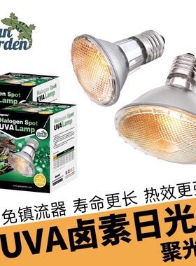 巨人爬虫UVA加热灯爬宠晒灯蜥蜴陆龟防爆保温灯聚光灯爬宠晒灯