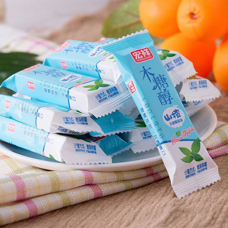 糖尿人患者无蔗糖山楂条片旗舰店三血糖高人群糖尿人专用零食品