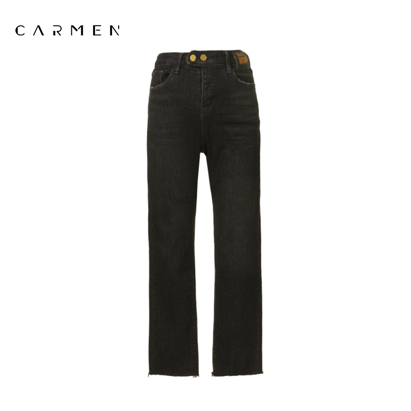 【小太阳严选】Carmen卡蔓高端品牌牛仔裤CW2BTS1118