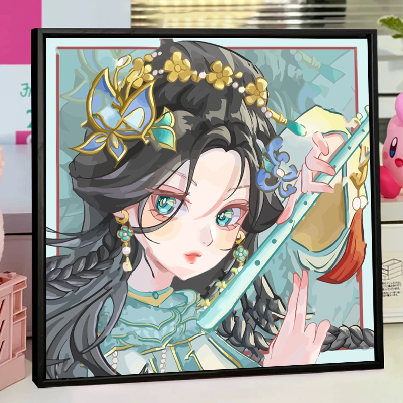 丙烯卡通第五人格数字油画周边