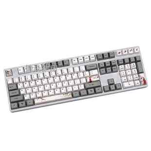 PBT梅花键帽120键OEM键帽热升华filco IKBC键帽撑伞姑娘键帽