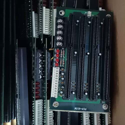 可议价PCA-6106工控底板，6槽ISA接口，成色新，功