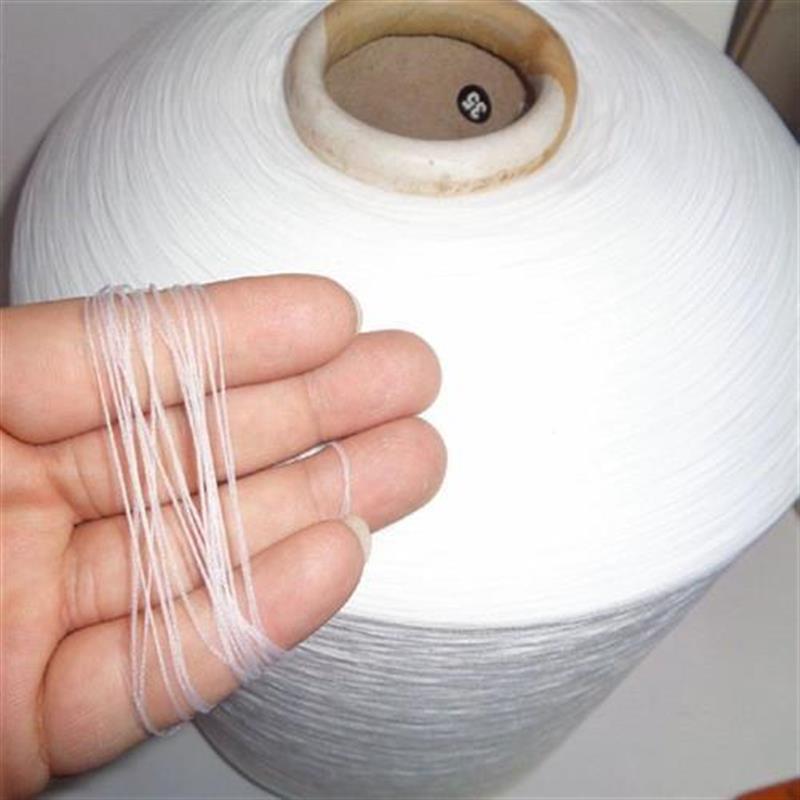 新品6斤150D48F大卷低弹丝锁边线弹力丝密拷防护尼龙码边打边拷边