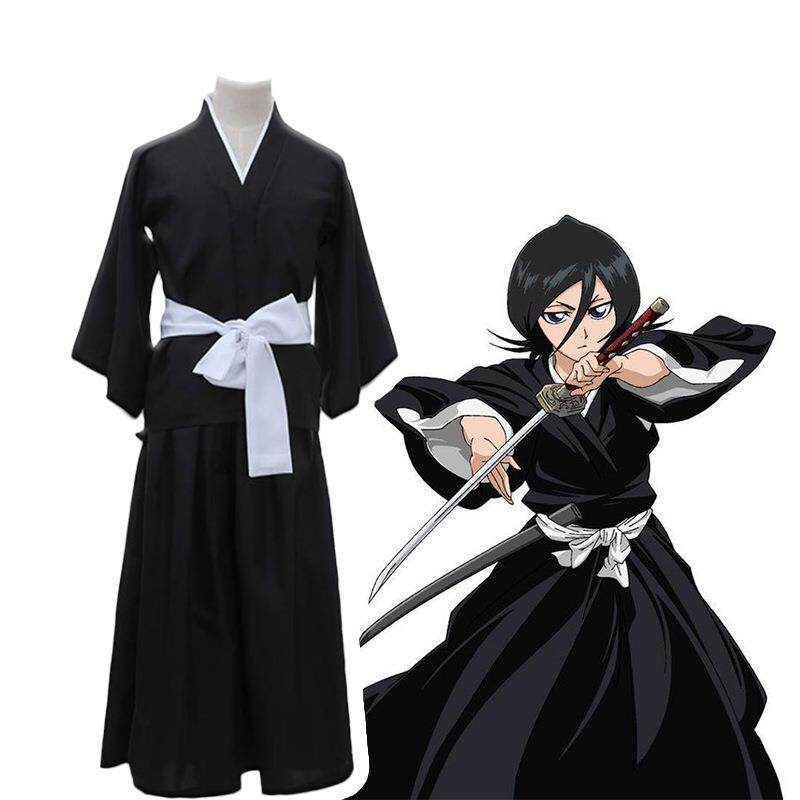 动漫死神cos服巧木露琪亚死霸装冬狮郎cosplay二次元表演服万圣节