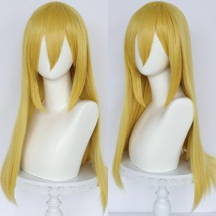 安格 进击的巨人 希丝特莉亚·雷斯cos假发金黄色长直发