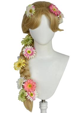 COS假发 长发公主/乐佩公主 乐佩 Tangled/Rapunzel粗麻花辫