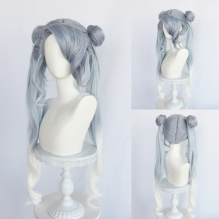 初音未来联动宝七夕青鸟可梦 动漫假发 COSPLAY假发