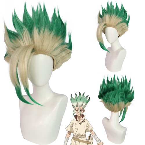 漫画《Dr.STONE》石神千空绿色渐