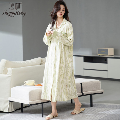 HuggyKissy2025宽松高级感睡裙