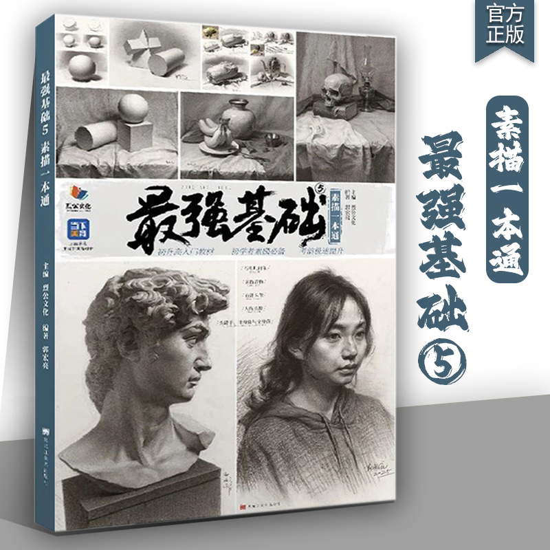 最强基础5素描一本通郭宏亮