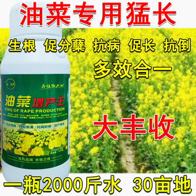 油菜叶面肥油菜专用增产肥料荚多荚长油菜高产粒粒饱生根壮苗正品