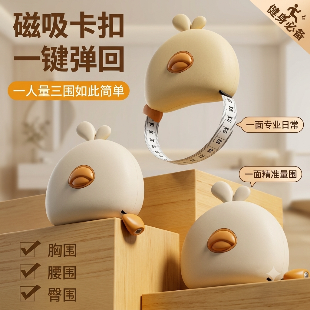 健身专用软皮三围尺新潮图片