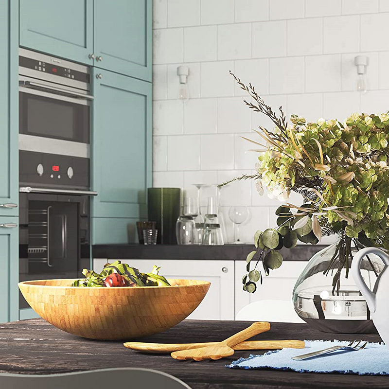 家用沙拉碗木碗调中药面膜碗揉面