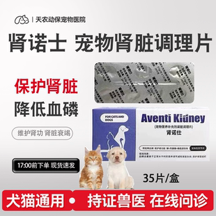 肾诺仕士宠物猫咪狗用急慢性肾衰竭尿毒症肾透肾康肾炎保肾护肾片