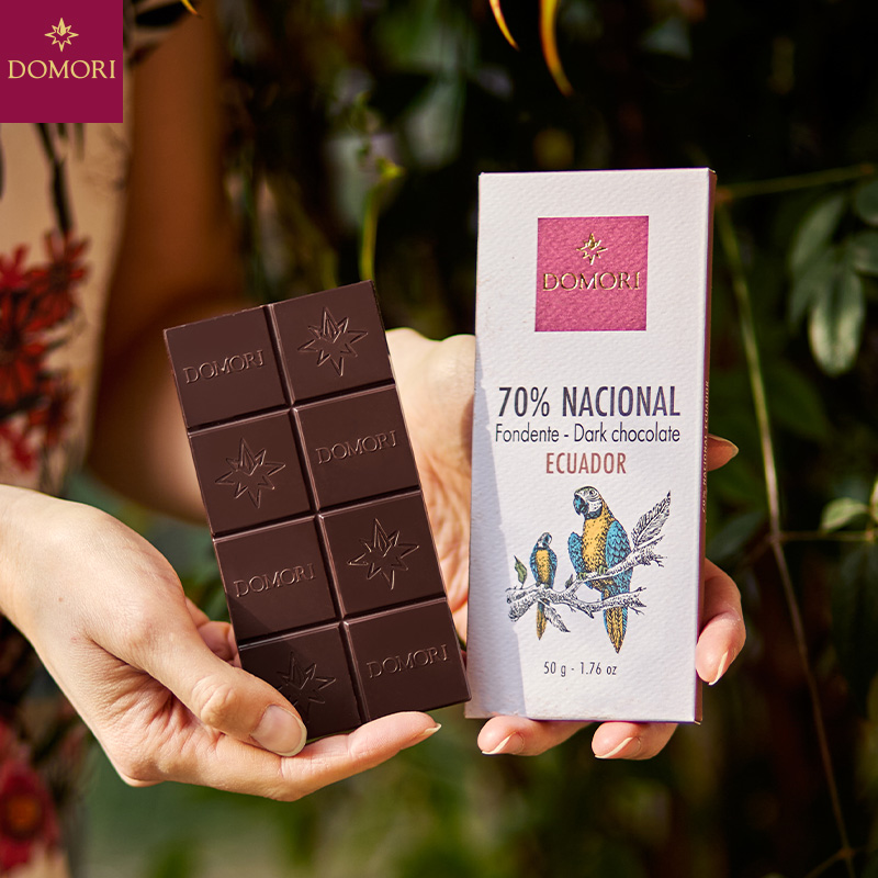 70%黑巧克力DOMORI意大利进口