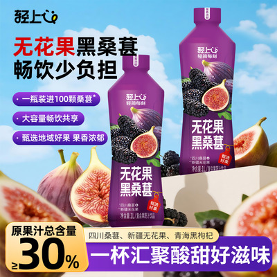 轻上果汁饮料大瓶送礼聚餐饮品