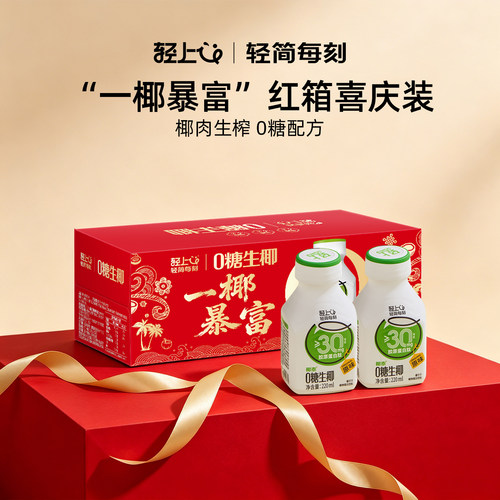 送礼礼盒丨轻上0糖生椰椰子汁