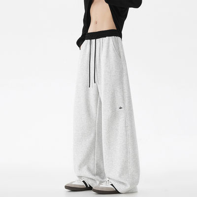 吾一白awhite男生宽松休闲长裤