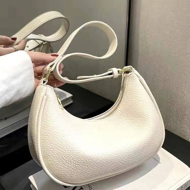 高质感小包包女2026热卖小众百搭斜挎包单肩包腋下包爆款月牙包