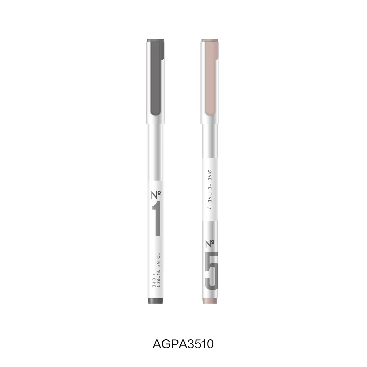 晨光术研系列A3510全针管高颜值0.35mm红色拔帽款学生刷题通用笔