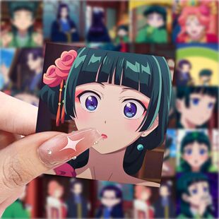 药屋少女呢喃卡通动漫贴纸二次元笔记本装饰贴画手机手账桌面贴纸