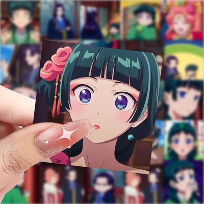 药屋少女呢喃卡通动漫贴纸二次元笔记本装饰贴画手机手账桌面贴纸