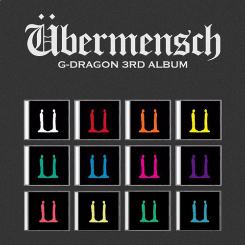 BigBang GDRAGON 权志龙专辑GD Ubermensch正版周边特典小卡power