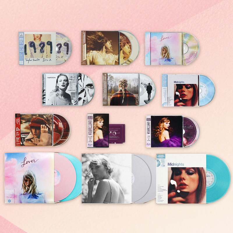 霉霉 Taylor Swift 泰勒斯威夫特专辑生日礼物周边CD+彩胶唱片LP