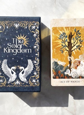 【现货】The solar kingdom tarot太阳王国塔罗马赛系复刻牌