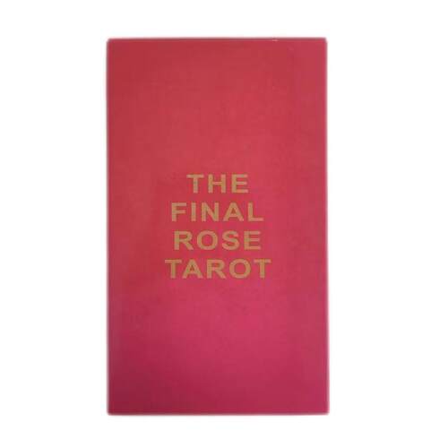 The final rose tarot 最终玫瑰塔罗卡罗牌进阶牌